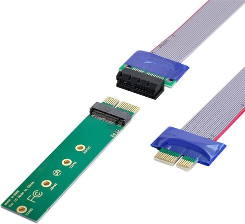 XIWAI NGFF M.2 M-KEY NVME AHCI SSD إلى محول PCI-E 3.0 16x 4x لـ 110 مم 80 مم SSD in Kuwait