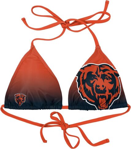 FOCO Chicago Bears NFL Womens Summertime Mini Print Bikini Bottom in Kuwait