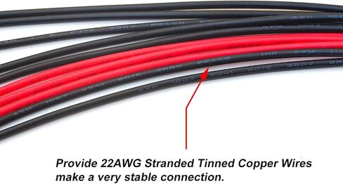 JST Cable Connector Assortment Kit，JST VH 3.96 4 Pin Connector JST VH Cable Connector 3.96mm JST VHR Female Pre Crimped Wires 18AWG 21cm 8 Sets(KS-VH-4P-F-8) in Kuwait