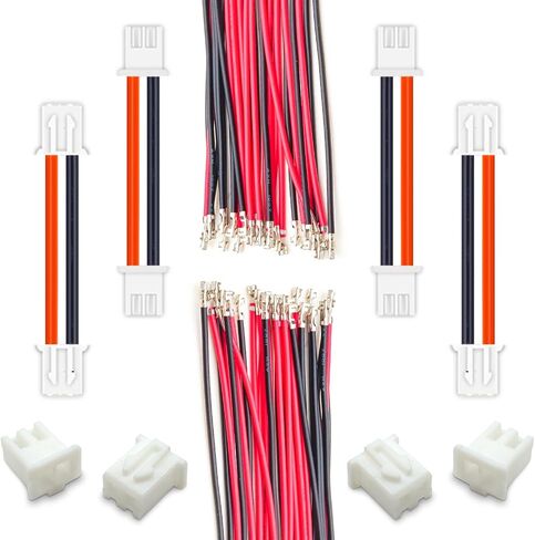 JST Cable Connector Assortment Kit，JST VH 3.96 4 Pin Connector JST VH Cable Connector 3.96mm JST VHR Female Pre Crimped Wires 18AWG 21cm 8 Sets(KS-VH-4P-F-8) in Kuwait