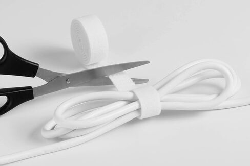DURABLE CAVOLINE Grip 10, Self-Gripping Cable Tie, Cable Management, Seamless Organization, Versatile, 1000 x 10 mm, 40" L x 0.4" W, Black (503101) in Kuwait