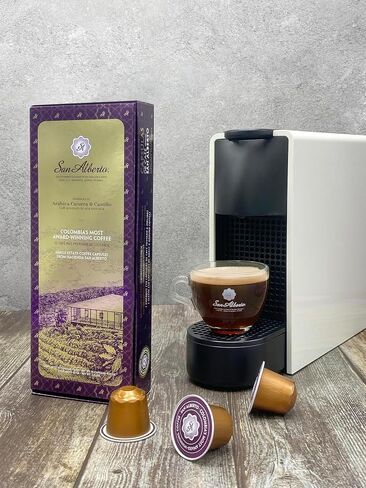 San Alberto Coffee K-Cups - 100% Arabica Colombian Medium Roast Coffew with Chocolate Notes & Medium Acidity - 24 Pods in Saudi Arabia