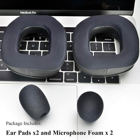 A40 TR Ear Pads and Microphone Foam- defean Replacement Cushions Compatible with Astro A40 TR Headset,Ear Cushions, Upgrade High-Density Noise Cancelling Foam (Faux Leather) in Saudi Arabia