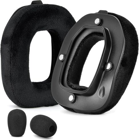 A40 TR Ear Pads and Microphone Foam- defean Replacement Cushions Compatible with Astro A40 TR Headset,Ear Cushions, Upgrade High-Density Noise Cancelling Foam (Faux Leather) in Saudi Arabia