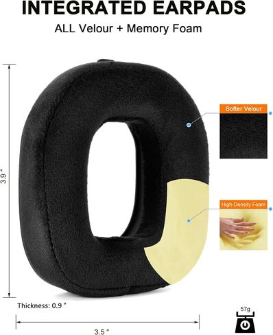 A40 TR Ear Pads and Microphone Foam- defean Replacement Cushions Compatible with Astro A40 TR Headset,Ear Cushions, Upgrade High-Density Noise Cancelling Foam (Faux Leather) in Saudi Arabia