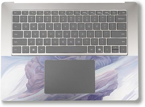 Laptop Skin Compatible with Surface Laptop 7 13.8" (2024) - America Strong - Premium 3M Vinyl Protective Wrap Decal Cover - Easy to Apply | Crafted in The USA by MightySkins in Kuwait