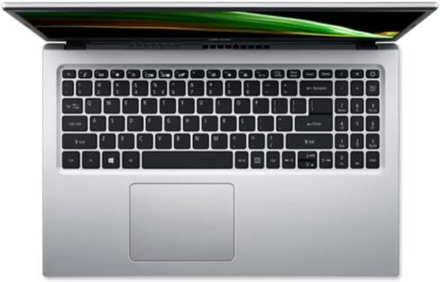 acer Aspire Go 15 Slim Laptop, 15.6" Full HD IPS 1080P Display, Intel i3-N305, 8 Cores, 8GB LPDDR5, 128GB UFS, Wi-Fi 6, AI PC, Windows 11 Home in S Mode, Silver, TWE Mouse pad and Mouse in Saudi Arabia