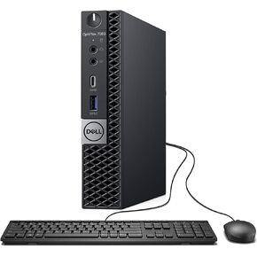 جهاز كمبيوتر سطح المكتب ديل اوبتيبلكس 7060 صغير، انتل كور i5-8500T، ذاكرة الوصول العشوائي 16 جيجا، DDR4 512 جيجا اس اس دي، واي فاي، ماوس ولوحة مفاتيح، ويندوز 11 (متجدد)