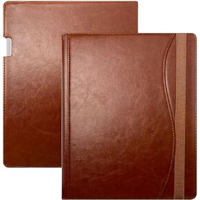 E NET-CASE Case for Remarkable Paper Pro Tablet 11.8 inch (2024 Released) - New Business Design Upgraded Leather Cover for Remarkable Paper Pro Digital Paper with Stand & Pen Holder (Black & Brown) in Kuwait