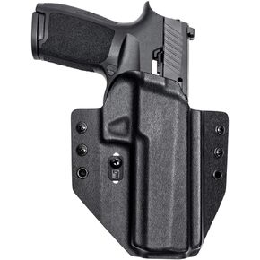 Tulster OWB Contour الحافظة في اليد اليمنى: Sig Sauer P320 الحجم الكامل 9/40 | أوبتيك متوافق خارج حزام الخصر المخفي الحافلة Kydex الحافظة