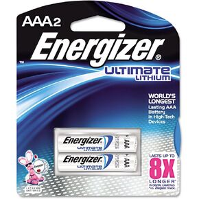 Energizer L92 Lithium 4 AAA على البطاقة