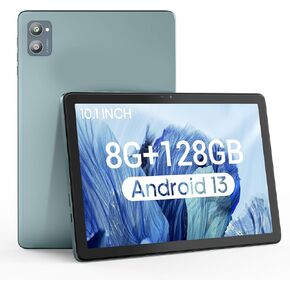 Android 13 أقراص مع 128 جيجابايت+8 (4+4 توسيع) GB