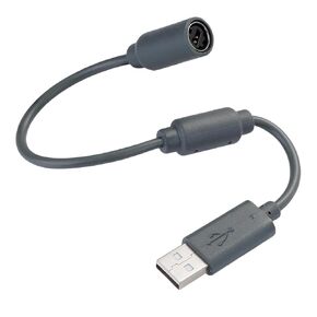 كابل الانفصال USB متوافق مع Logitech G920 G923 G27 G29 ، Ferrari 458 Spider Racing Wheel Cord ، Guitar Hero ، Xbox USB Plug (Gray)