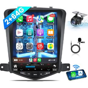 8 Core 4+32g Car Radio for Cruze 2009 2010-2015: 10.4 بوصة شاشة تعمل باللمس 1080p الكاميرا GPS SWC Bluetooth 5G-WiFi Wireless Carplay Andriod