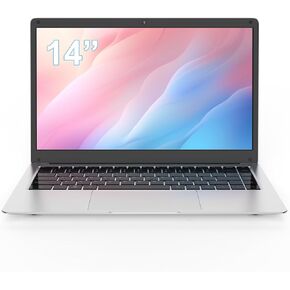 جهاز كمبيوتر محمول 11.6 "أجهزة الكمبيوتر المحمولة الصغيرة الحجم الحجم ، Mini Laptop 8GB RAM ، N4000 Dual Core Processor ، 128GB ROM SSD ، دفتر رفيع وخفيف الوزن للعمل ، المدرسة ، السفر 2025 (Silver ، 128 SSD)