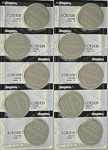 5x Energizer CR2430 (ECR2430BP) Lithium Coin 3V Button Battery Battery in Kuwait