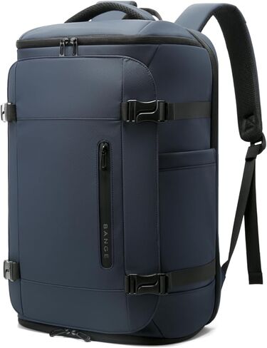 Bange 40L سفر على ظهره مع مقصورة الأحذية ، حزمة كبيرة من السعة في Weekender Daypack تناسب 17.3 بوصة كمبيوتر محمول ، حقيبة تحمل على الأمتعة مع حامل زجاجة ماء للسفر ، المشي لمسافات طويلة ، الأعمال in Kuwait