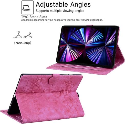 Case for Lenovo Tab M9 9.0 inch 2023 / Nook 9" Lenovo Tablet (2024), PU Leather Magnectic Cover Folio Stand Shell with Pencil Holder for tb310fu case-Blue in Kuwait