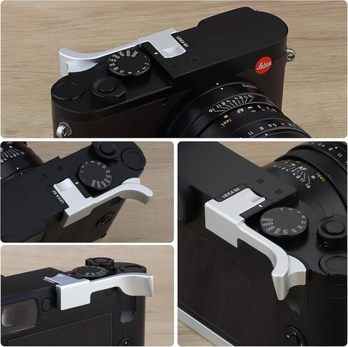 Haoge Metal Thumbs Up Hand Grip for Leica Q2 Camera Black THB-QB Hot Shoe Thumb Up Rest in Saudi Arabia