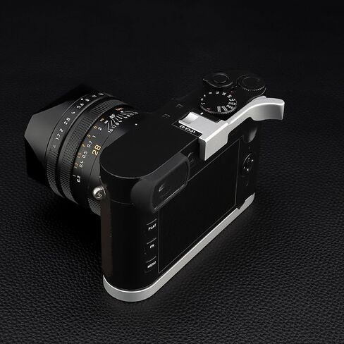 Haoge Metal Thumbs Up Hand Grip for Leica Q2 Camera Black THB-QB Hot Shoe Thumb Up Rest in Saudi Arabia