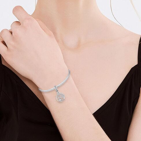 Highland Cow Charm for Bracelet Cow Bead Charms 925 Sterling Silver Highland Cow Gift for Necklace Jewelry for Girls Women Cow lover in Kuwait