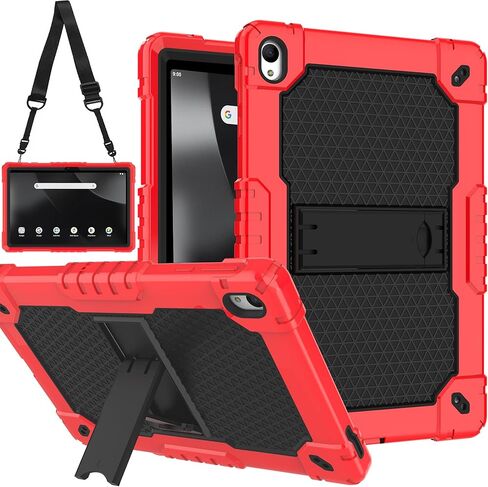 لـ Walmart Onn 12.1 بوصة Tablet Pro 2024 Case/Onn 12.1 بوصة Tablet Pro Model 100146663 Hybird Case Kids مع الوقوف لـ Onn 12.1 "Tablet Pro 2024 تم إصداره (أسود) in Kuwait
