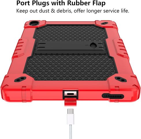 لـ Walmart Onn 12.1 بوصة Tablet Pro 2024 Case/Onn 12.1 بوصة Tablet Pro Model 100146663 Hybird Case Kids مع الوقوف لـ Onn 12.1 "Tablet Pro 2024 تم إصداره (أسود) in Kuwait