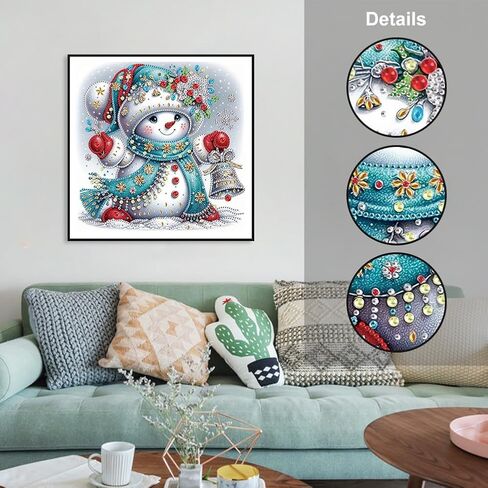 hill froeistung Special Shape Cats Diamond Art Painting Kits for Adults，Winter Diamond Painting Kits for Beginners，Diamond Art Kits for Home Decor12×12inch/30×30cm in Saudi Arabia