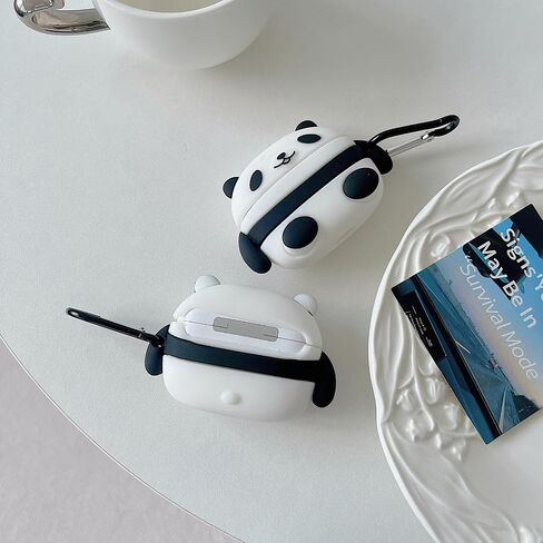 حالة متوافقة مع 2024 Airpods 4 ، لطيف كاواي سلحفاة كابيبا تصميم سماعات الأذن كرارتون محمولة محمولة سماعات الأذن الناعمة السيليكون اللاسلكي. in Kuwait