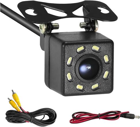 كاميرا النسخ الاحتياطي للسيارة Mandark ، Ultra HD 12 LED Vision Vision View Camera Camera View Camera ، و 170 درجة من إكسسوارات الكاميرا العكسية للسيارة العكسية ، Universal for RV ، سيارات الدفع الرباعي ، الشاحنة in Kuwait