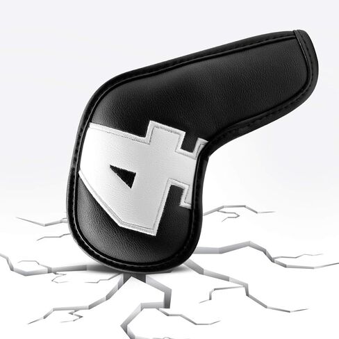 أغطية حديد الجولف Montale 10 قطع، أغطية رأس حديد الجولف، أغطية حديد الجولف الجلدية مجموعة أغطية رأس حديد الجولف الملونة، أغطية رأس نادي الجولف للحديد المخصص وغير المخصص in Kuwait