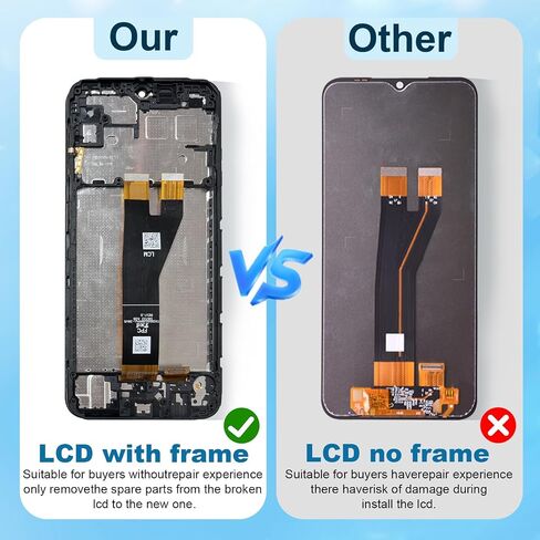 for Samsung A32 5G(Not A32 4G) Screen Replacement ， for Samsung Galaxy A32 Screen Replacement 6.5inch S326dl A326u A326b A326a A326w LCD Display Touch Digitizer Assembly with Frame，No Repair Tools in Kuwait