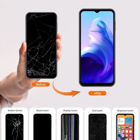 for Samsung A32 5G(Not A32 4G) Screen Replacement ， for Samsung Galaxy A32 Screen Replacement 6.5inch S326dl A326u A326b A326a A326w LCD Display Touch Digitizer Assembly with Frame，No Repair Tools in Kuwait