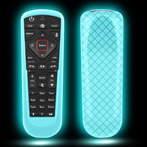 Remote Cover for Dish Network Remote Control 52.0/54.0, Silicone TV Remote Case Skin Sleeve Glow in The Dark Green in Kuwait