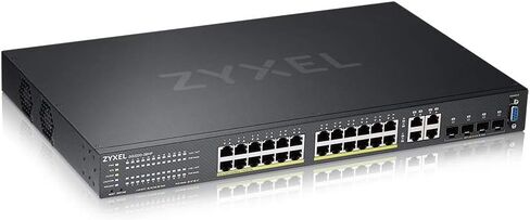 Zyxel 8-Port Gigabit Ethernet Layer 2 Switch Managed Switch-تصميم بدون مروحة مع 2 جيجابت من موانئ التحرير والسرد ووضع السحابة المختلطة [GS2220-10] in Kuwait