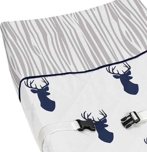 Sweet Jojo Designs Cow Print Girl Boy Gender Neutral Unisex Baby Changing Pad Cover Infant Newborn Diaper Table Change Mat Sheet Brown Vintage Country Animal Print for Western Cowgirl Southwest Beige in Saudi Arabia