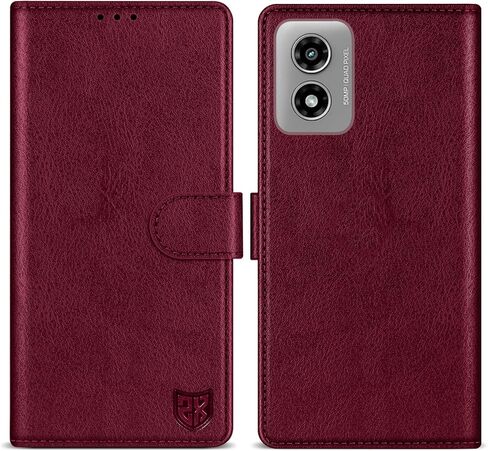 ZZXX for Motorola Moto G Play 2024 Wallet Case with [RFID Blocking] Card Slot Kickstand Magnetic Closure Leather Flip Fold Protective Phone Case for Moto G Play 2024 Case Wallet(Lake Blue-6.5 inch) in Saudi Arabia