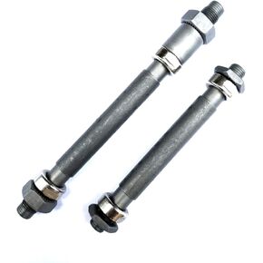 1 Pair Bike Axle, Durable Steel Axles Hollow MTB Quick Release Shaft Hollow Hub Shaft Front and Rear Axle 108mm/145mm for Mountain MTB Bike