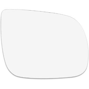 X AUTOHAUX Mirror Glass Heated with Backing Plate Right Side Rear View Mirror Glass for AUDI Q5 Q7 SQ5