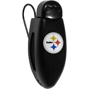 Siskiyou Sports NFL Pittsburgh Steelers Visor Clip for Sunglasses, Black, One Size