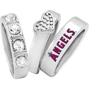 Game Time 101712 MLB LA Angels Stacked Ring