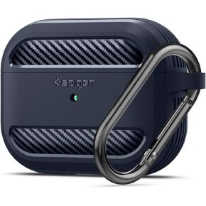 Spigen Rugged Armor Designed for Airpods Pro Case Cover Protective Charcoal