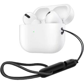 HiFan Lanyard Compatible for AirPods Pro 2, Anti-Drop & Anti-lost Lanyard, Adjustable Lanyard with Clip for AirPods Pro 2（Grey）