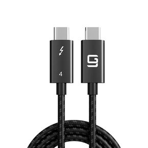 Thunderbolt 4 Cable 6ft, Certified, Braided, 40Gbp 100W Charging, 8K Display/Dual 4K, Compatible with Thunderbolt 3/4, USB-C USB4 Cable for MacBook, Hub, Docking (6ft/40Gbps)