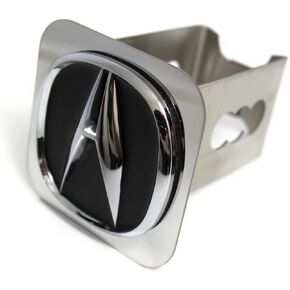 Au-Tomotive Gold, INC. Acura OEM Style 3D Chrome Logo Tow Hitch Cover Plug in Saudi Arabia