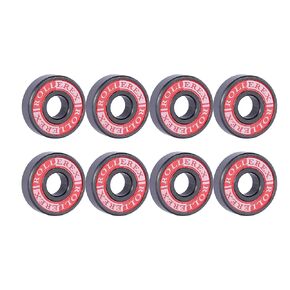 Titan 608-2RS Lubricated Silicon Nitride Ceramic Skate Bearings (8-Pack) - for Inline, Roller Blade, Rollerskate, Skateboard, RipStik & More
