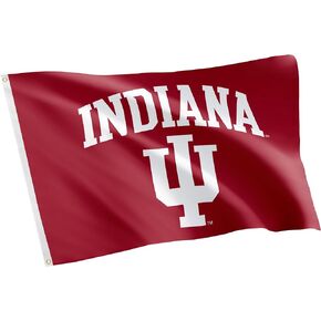 Desert Cactus Indiana University Flag Hoosiers Bloomington Flags Banners 100% Polyester Indoor Outdoor 3x5 (Style 2)