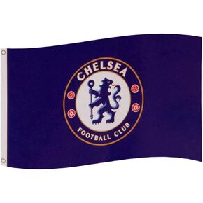 Chelsea FC Flag CC - Approx. 3' x 5' Large Team Crest