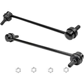 Pair K750095+K750094 (2) Front Sway Bar End Link for 2007-2016 ALTIMA,2008-2013 ROGUE,2009-2016 MAXIMA,2009-2016 MURANO,2014-2017 QX60 Driver&Passenger Side