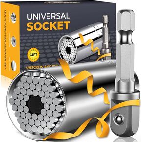 Universal Socket Tools Gifts for Men, Dad Gifts, Stocking Stuffers Mens Gifts Christmas Gifts for Men Him Dad Boyfriend Father Husband Mechanic Tools for Men Who Have Evreything Cool Stuff Gadgets